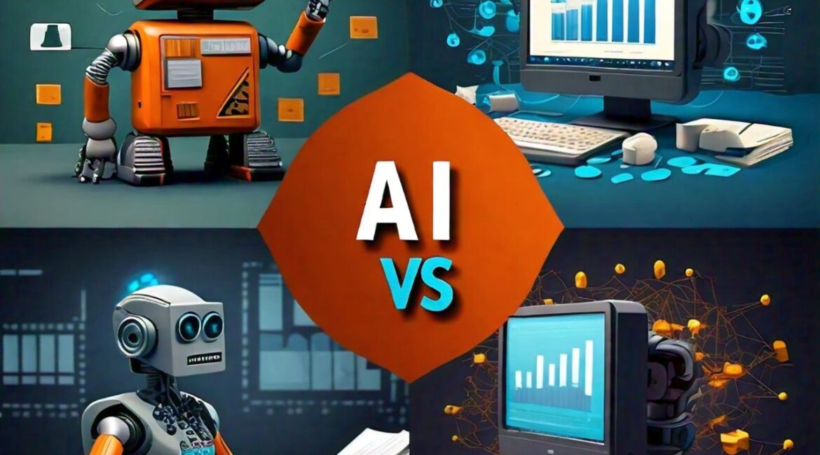 AI in Business Process Automation and AI in Data Analytics