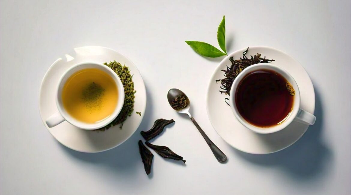 Green Tea and Black Tea