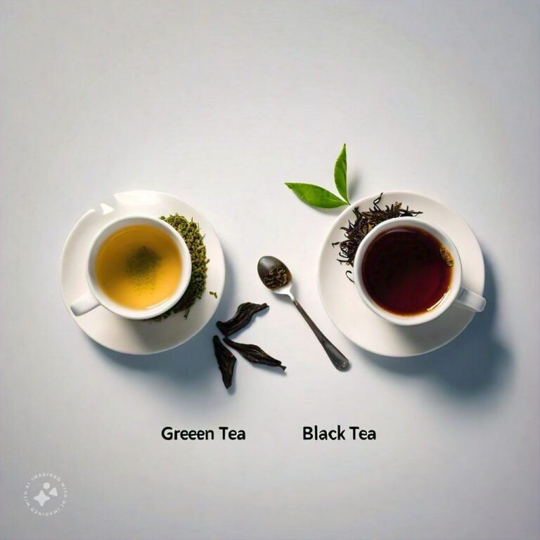 Green Tea and Black Tea