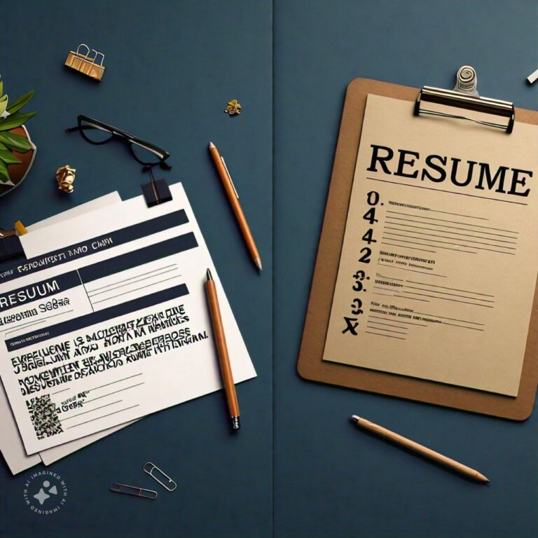 Resume and CV (Curriculum Vitae)