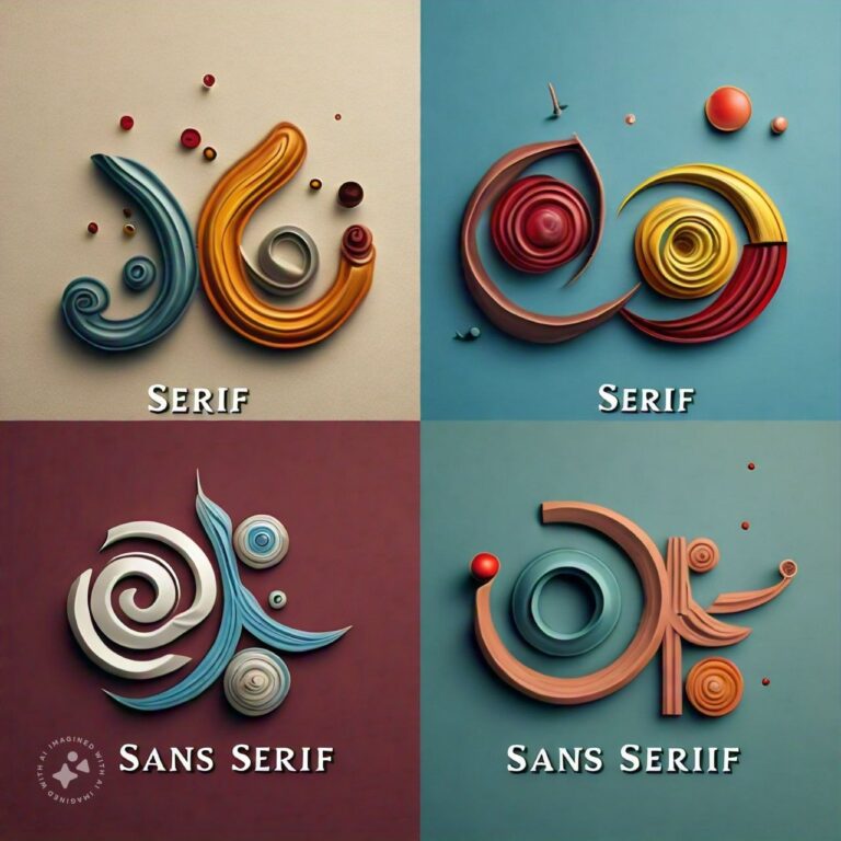 Serif and Sans Serif