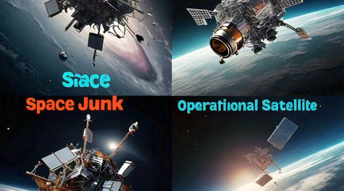 Space Junk and Operational Satellites