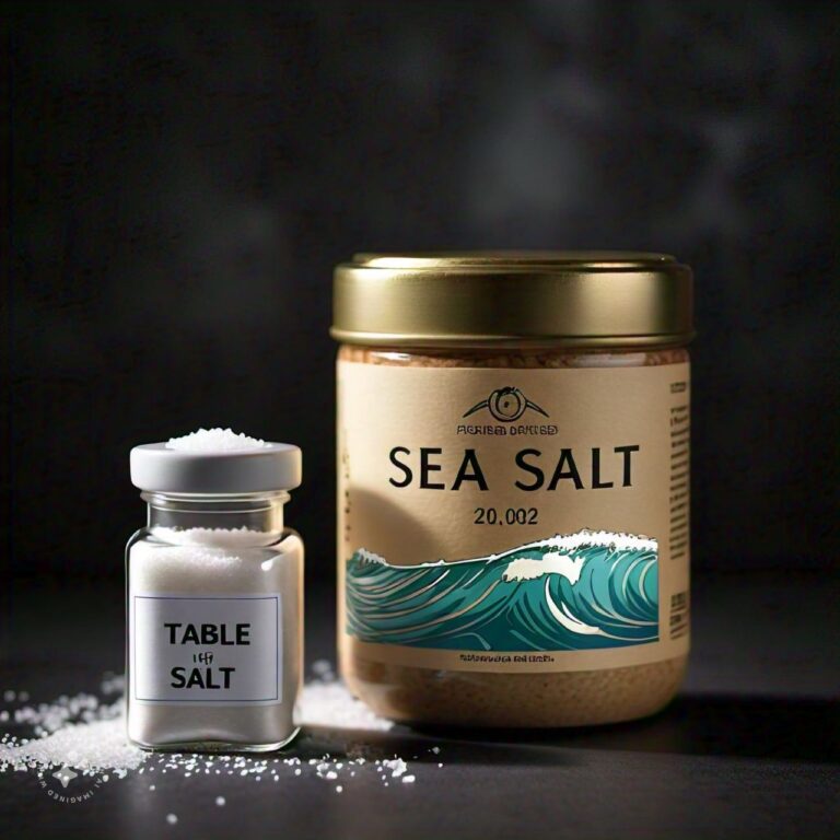 Table Salt and Sea Salt