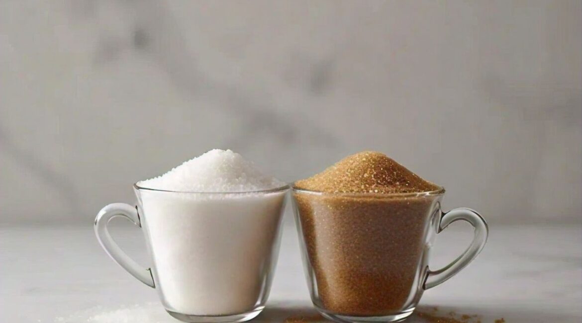 White Sugar and Brown Sugar