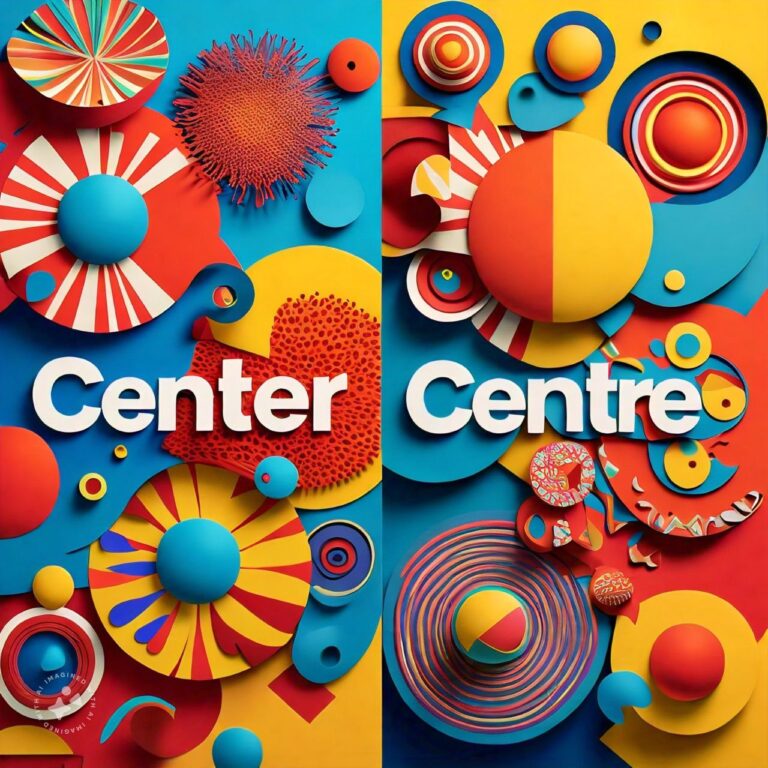 Center and Centre