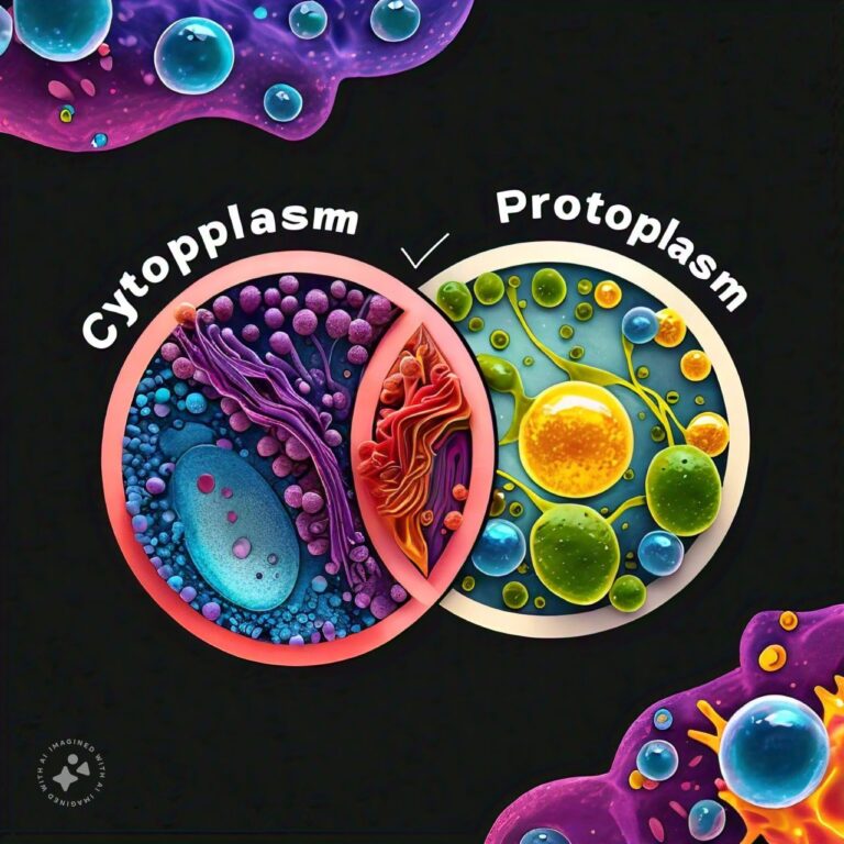 Cytoplasm and Protoplasm