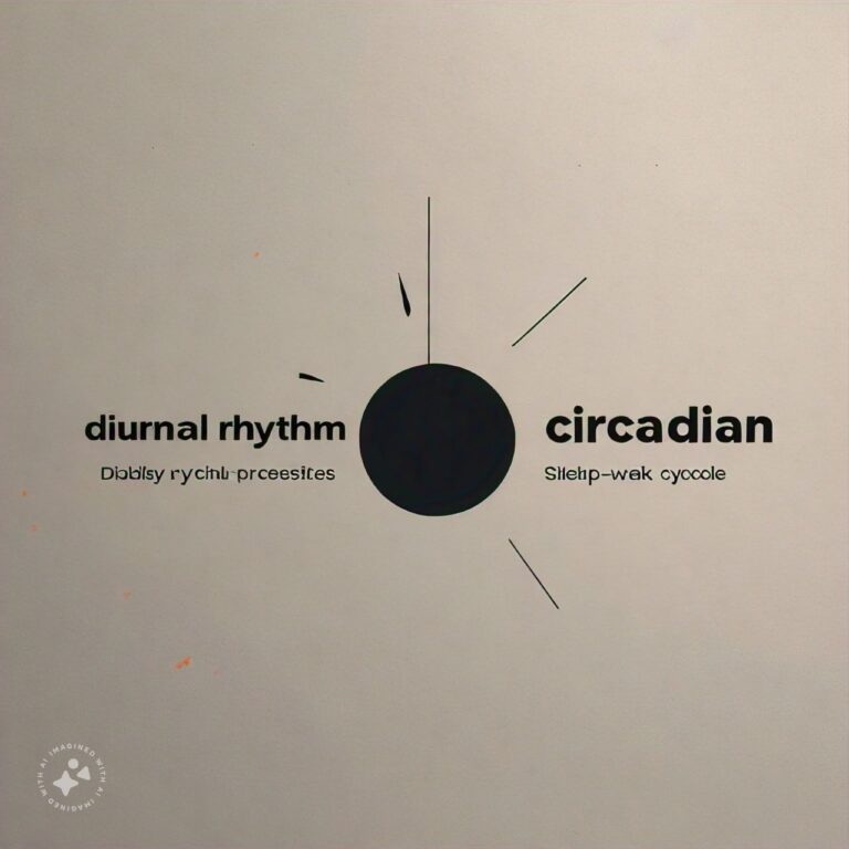 Diurnal Rhythm and Circadian Rhythm