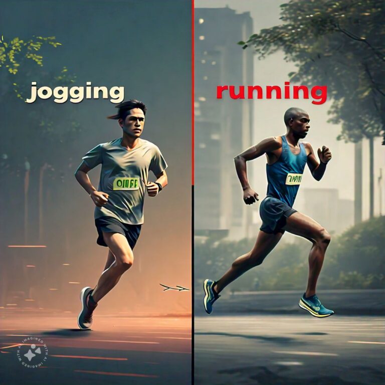 Jogging and Running