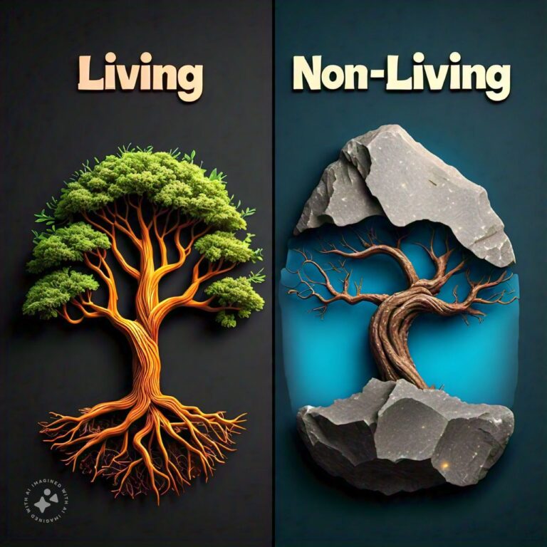 living and non living things