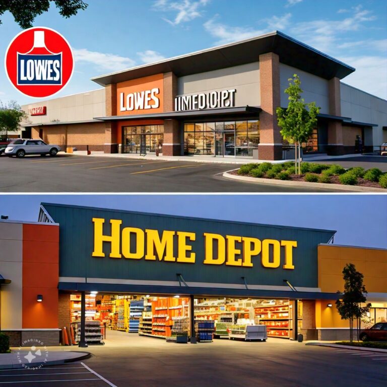 Lowe's and Home Depot