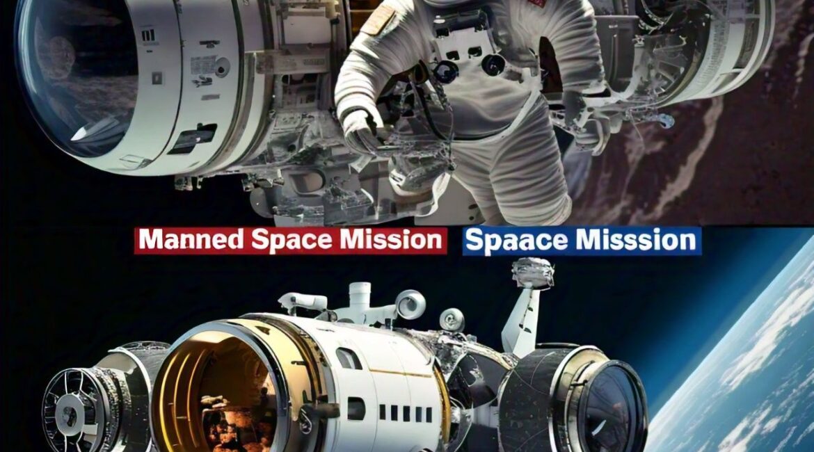 Manned and Unmanned Space Missions