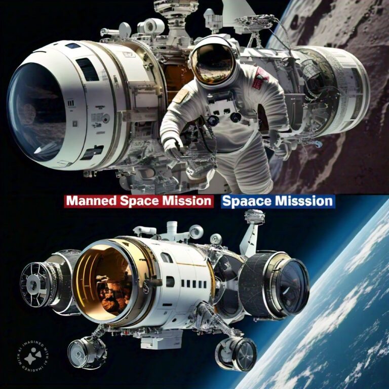 Manned and Unmanned Space Missions