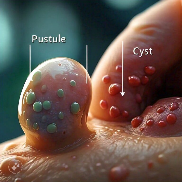 Pustules and Cysts