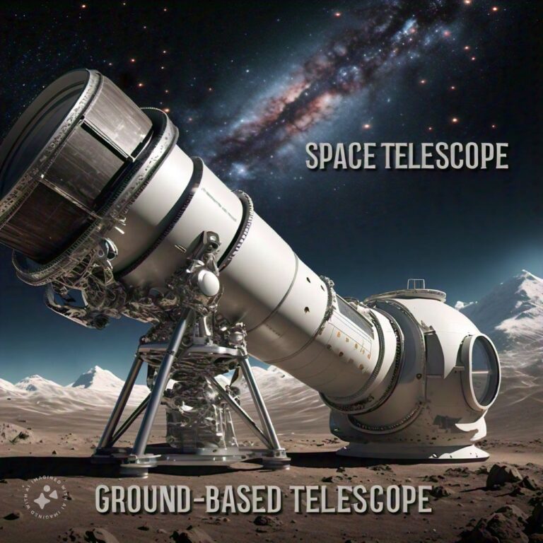 Space Telescopes and Ground-Based Telescopes