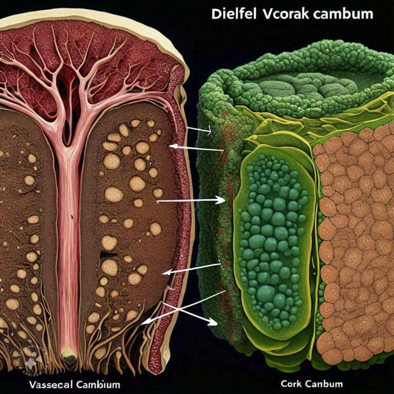 Vascular Cambium and Cork Cambium